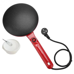 Crêpière électrique antiarina, 220V, 900W, pour pizza, pansement, plaque de cuisson, poêle à gâteaux, outils de cuisine